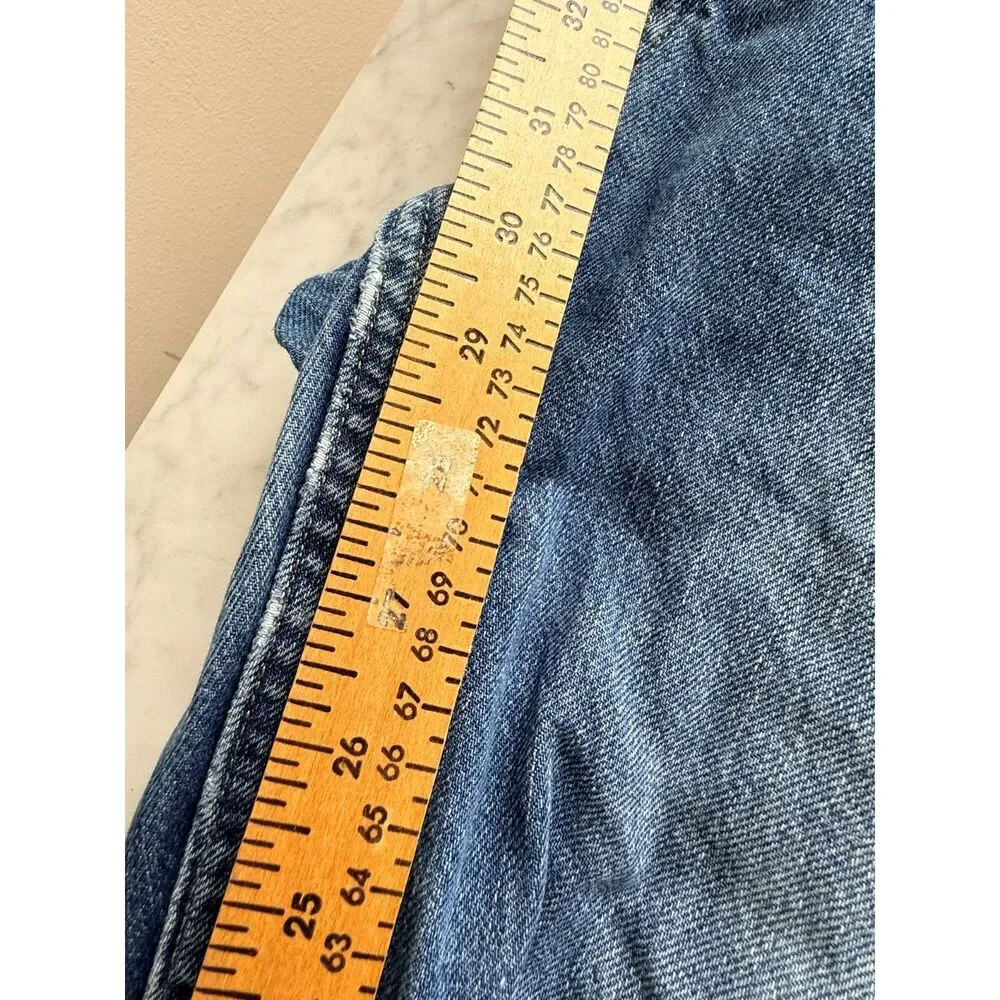 BR High-rise rigid wide leg jeans - 33